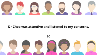 Dr Chee was attentive and listened to my concerns.